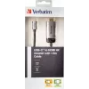 Verbatim 49144 Videokabel-Adapter 1,5 m USB Type-C HDMI Schwarz, Silber