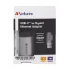 Verbatim 49146 Laptop-Dockingstation/Port-Replikator USB 3.2 Gen 1 (3.1 Gen 1) Type-C Schwarz, Silber