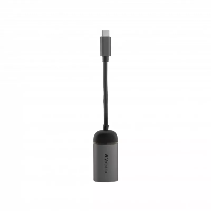 Verbatim 49146 Laptop-Dockingstation/Port-Replikator USB 3.2 Gen 1 (3.1 Gen 1) Type-C Schwarz, Silber