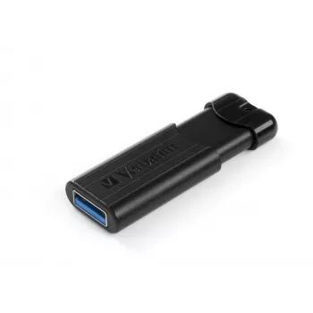 Verbatim PinStripe 3.0 – USB 3.0-Laufwerk 128 GB – Schwarz