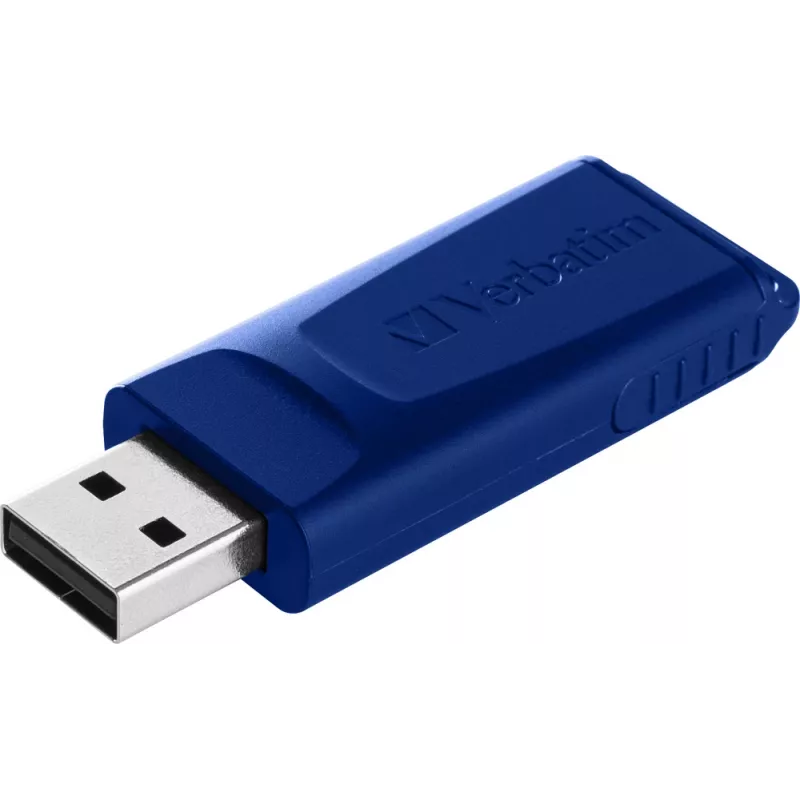 Verbatim Slider – USB-Laufwerk – 2x32 GB – Blau/Rot, 32 GB, USB Typ-A, 2.0, Slide, 8 g, Blau, Rot