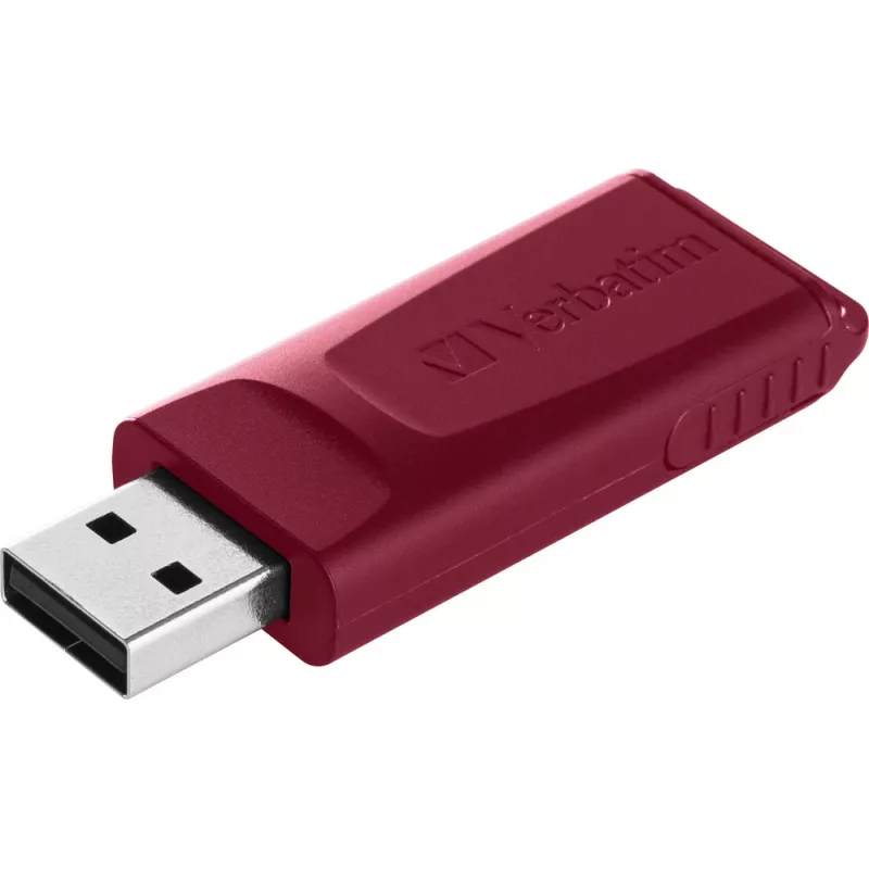 Verbatim Slider – USB-Laufwerk – 2x32 GB – Blau/Rot, 32 GB, USB Typ-A, 2.0, Slide, 8 g, Blau, Rot