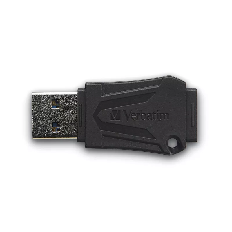 Verbatim ToughMAX - USB-Stick 32 GB - Schwarz, 32 GB, USB Typ A, 2.0, Kappe, 7 g, Schwarz