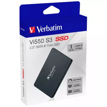 SSD-Festplatte Verbatim 1 TB 2,5 Zoll SATA Vi550 S3