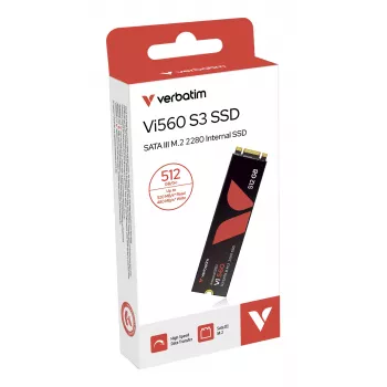 SSD-Laufwerk Verbatim 512 GB M.2 6 Gbit/s Vi560 S3