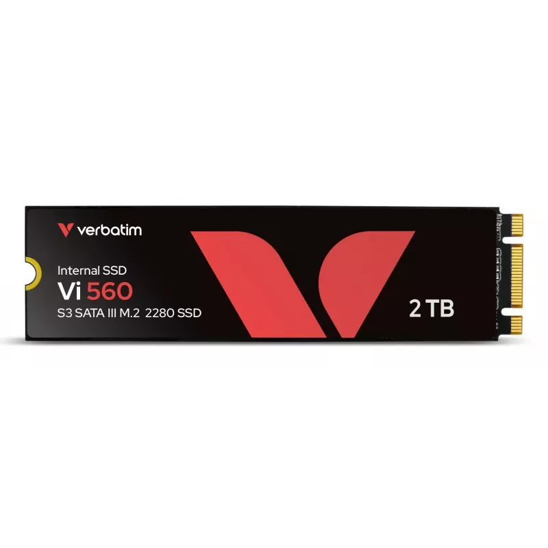 Verbatim Vi560 S3 M.2 SSD 2TB, 2 TB, M.2, 550 MB/s, 6 Gbit/s