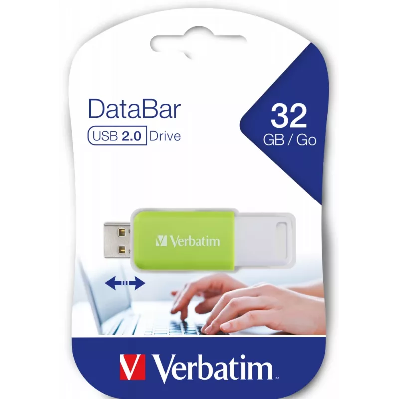 Verbatim V DataBar USB-Stick 32 GB USB Typ-A 2.0 Grün