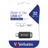 Verbatim Store 'n' Go USB-Flash-Laufwerk 32 GB USB Type-C 3.2 Gen 1 (3.1 Gen 1) Schwarz