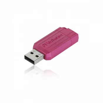 Verbatim PinStripe USB-Flash-Laufwerk 128 GB USB Typ-A 2.0 Pink
