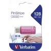 Verbatim PinStripe USB-Flash-Laufwerk 128 GB USB Typ-A 2.0 Pink