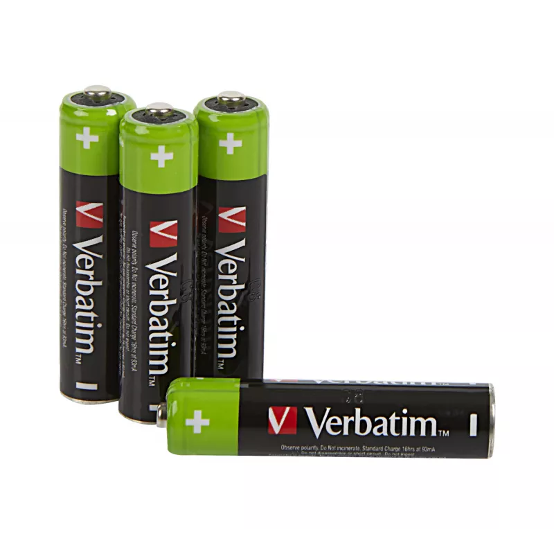 Verbatim 49514 Haushaltsbatterie Wiederaufladbare Batterie AAA Nickel-Metallhydrid (NiMH)