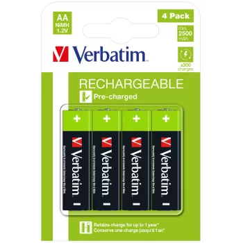 Verbatim 49517 Haushaltsbatterie Wiederaufladbare Batterie AA Nickel-Metallhydrid (NiMH)