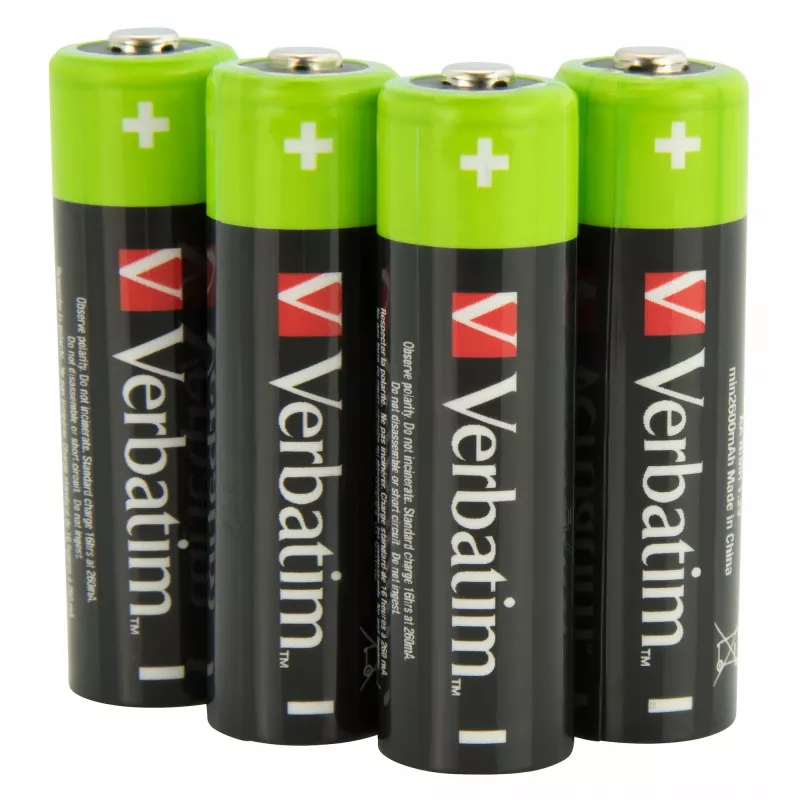 Verbatim 49517 Haushaltsbatterie Wiederaufladbare Batterie AA Nickel-Metallhydrid (NiMH)