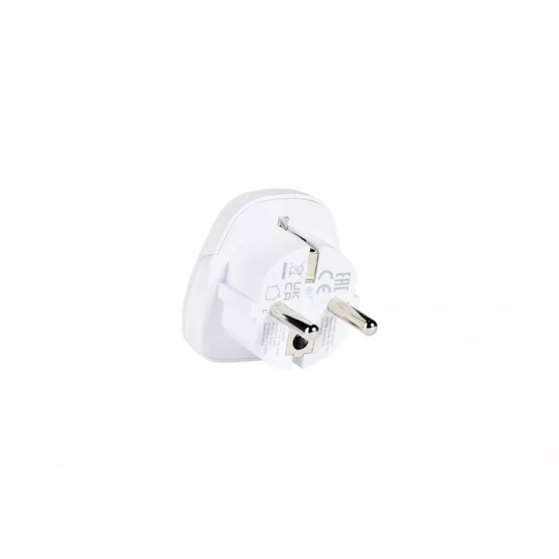 Verbatim 49541 Netzstecker-Adapter Universal Typ E/F Hybrid Weiß
