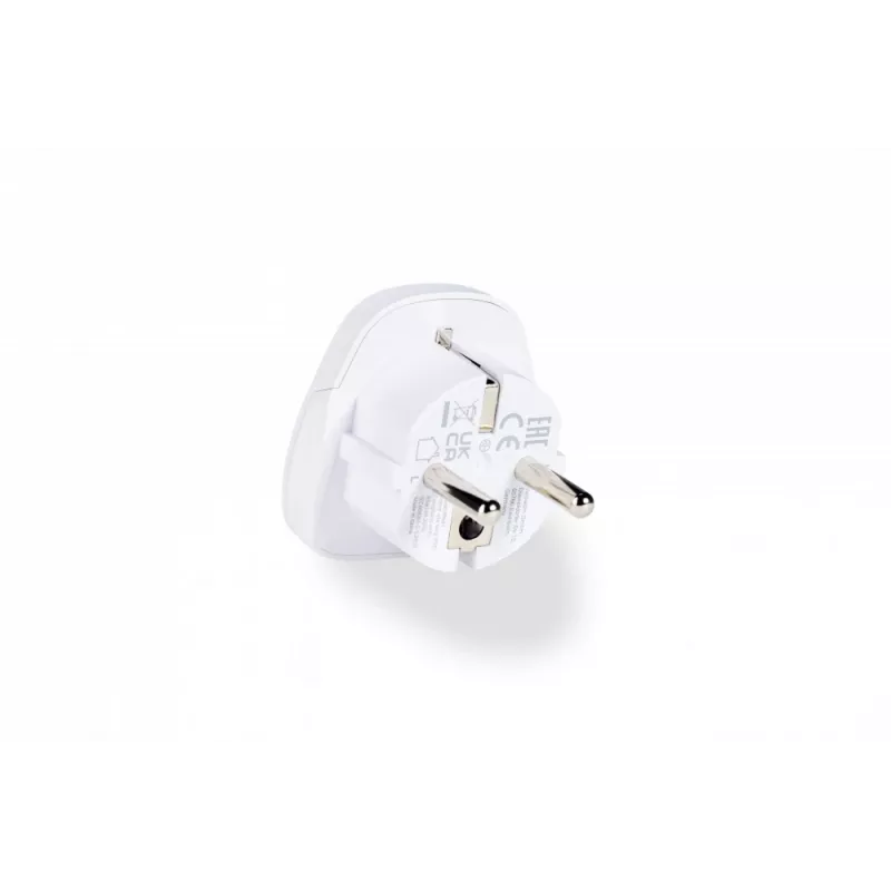 Verbatim 49541 Netzstecker-Adapter Universal Typ E/F Hybrid Weiß