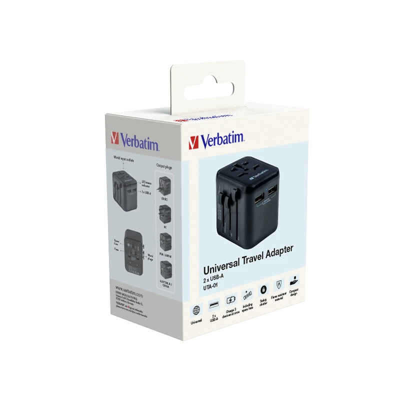 Verbatim 49543 Netzadapter Universal Schwarz