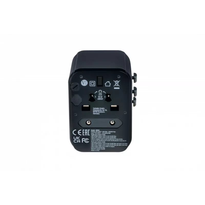 Verbatim 49545 Netzteil-Adapter Universal
