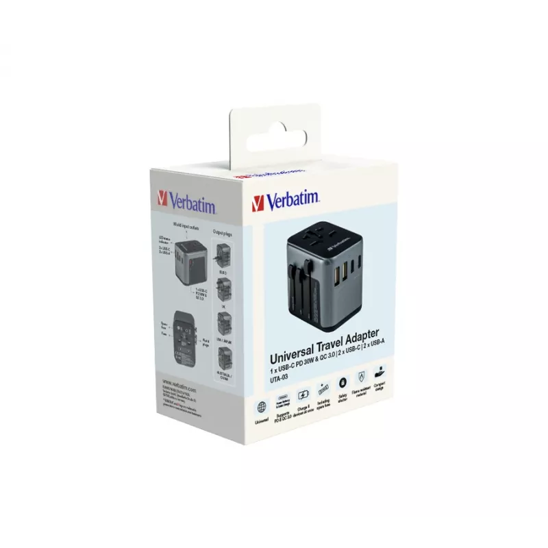 Verbatim 49545 Netzteil-Adapter Universal