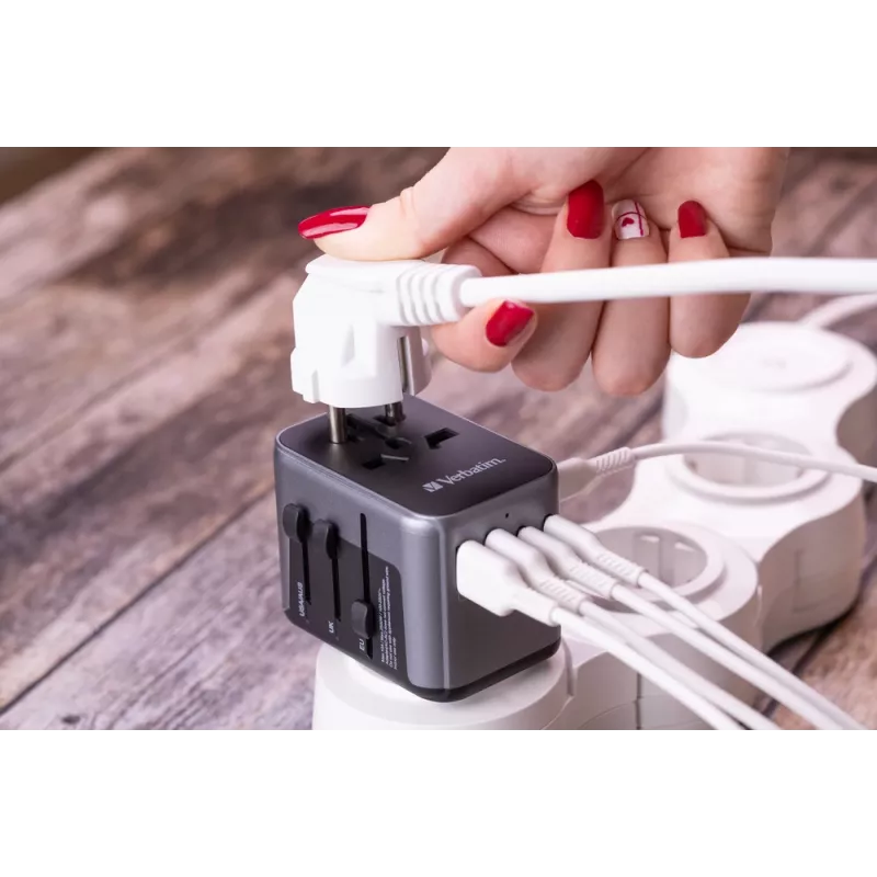 Verbatim 49545 Netzteil-Adapter Universal
