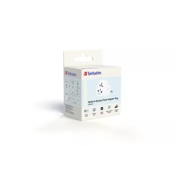 Verbatim World to Europe Adapter WTEU-02 Reiseadapter