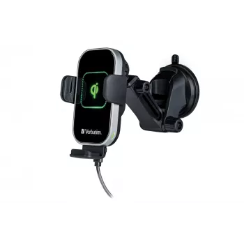 Verbatim FWC-03 Pro Qi Fast Wireless Autoladegerät retail Schwarz