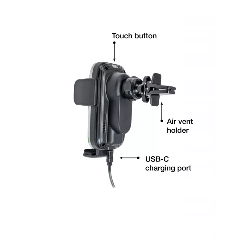 Verbatim FWC-03 Pro Qi Fast Wireless Autoladegerät retail Schwarz