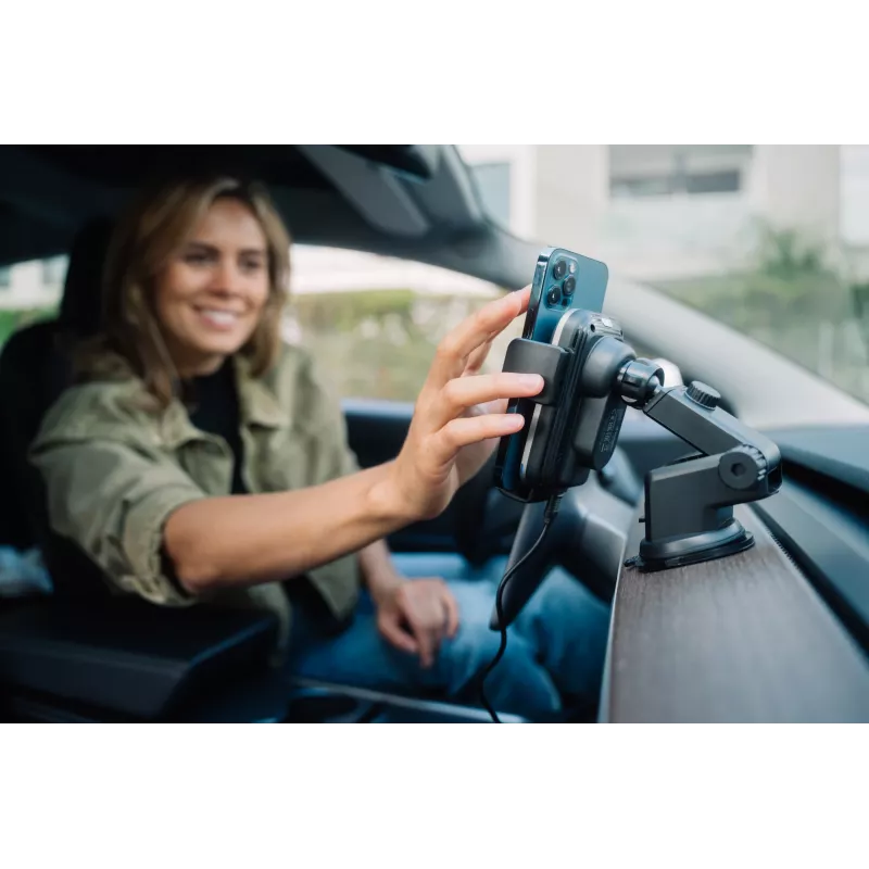 Verbatim FWC-03 Pro Qi Fast Wireless Autoladegerät retail Schwarz