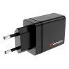 Verbatim 49700 mobiles Ladegerät Universal Schwarz AC Schnellladung Innenbereich