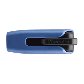 Verbatim V3 MAX - USB-3.0-Laufwerk 32 GB - Blau, 32 GB, USB Typ-A, 3.2 Gen 1 (3.1 Gen 1), 175 MB/s, Slide, Blau