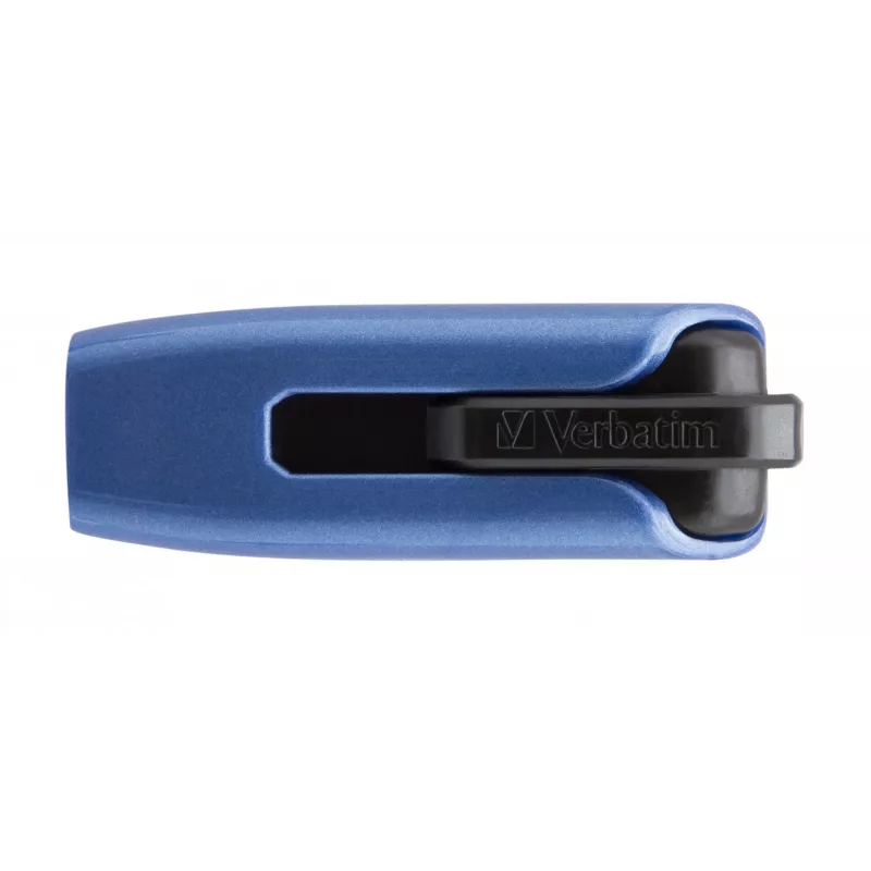 Verbatim V3 MAX - USB 3.0-Laufwerk 64 GB - Blau, 64 GB, USB Typ-A, 3.2 Gen 1 (3.1 Gen 1), Slide, 10 g, Blau