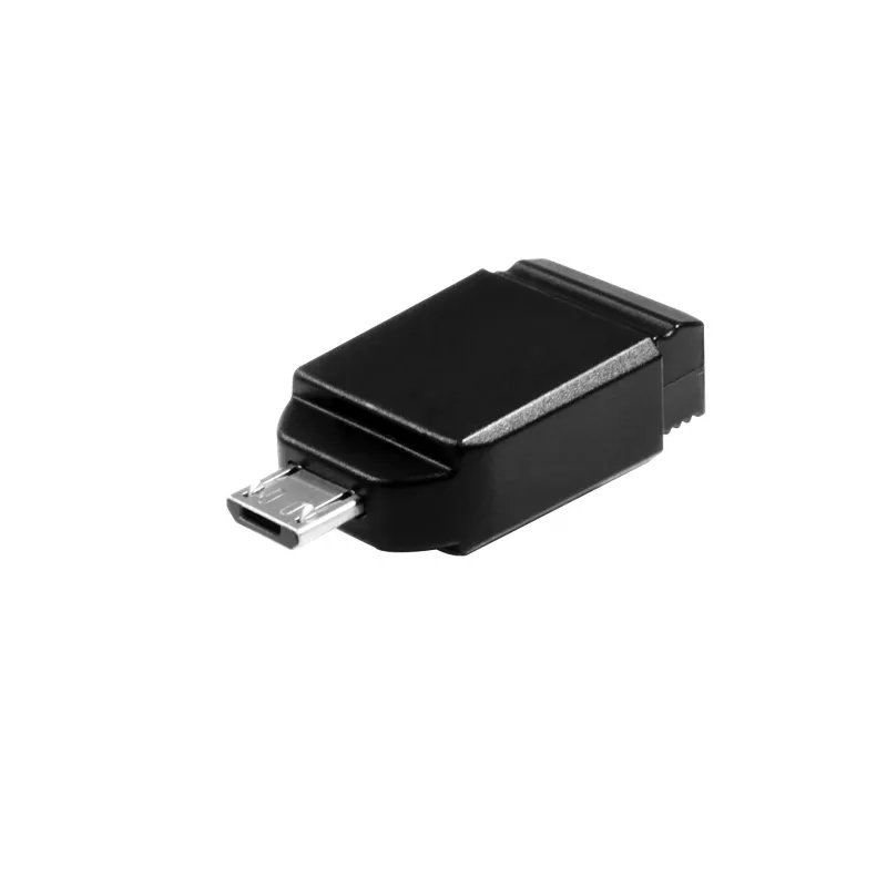 Verbatim Nano - USB 2.0 Laufwerk mit Micro USB Adapter 32 GB - Schwarz