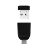Verbatim Nano - USB 2.0 Laufwerk mit Micro USB Adapter 32 GB - Schwarz