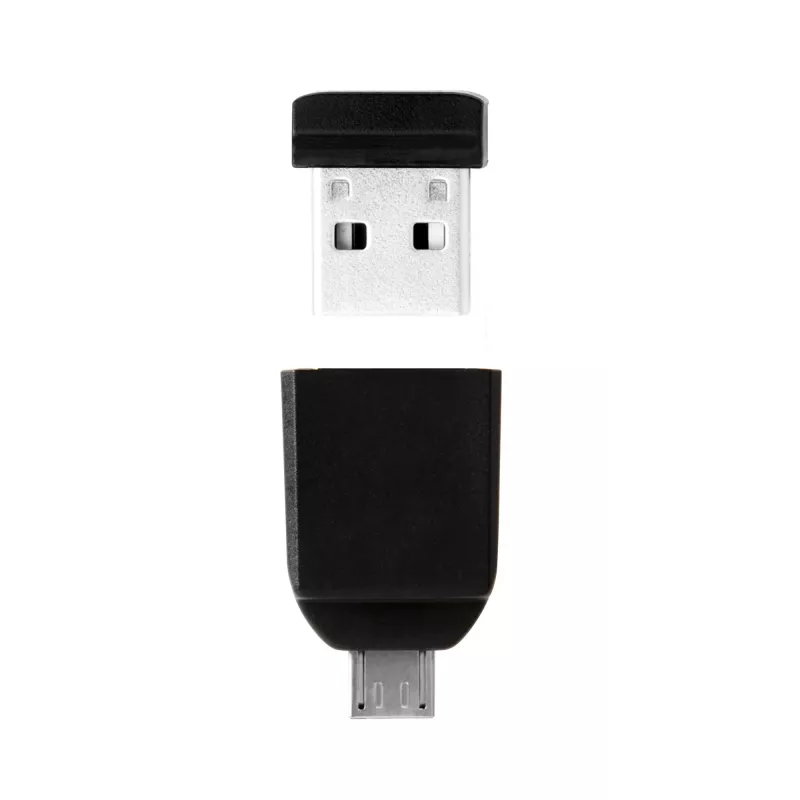 Verbatim Nano - USB 2.0 Laufwerk mit Micro USB Adapter 32 GB - Schwarz