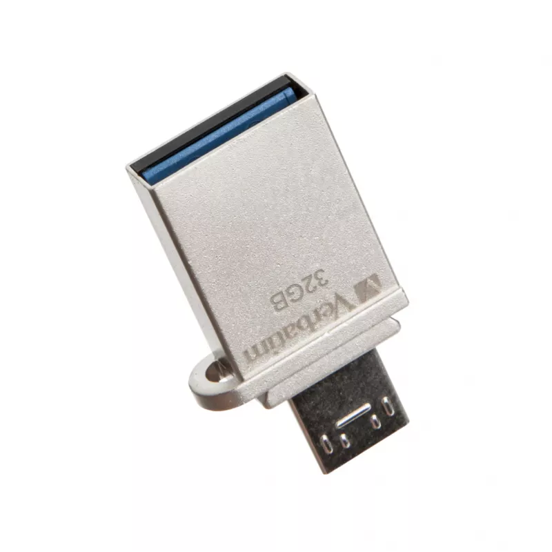Verbatim Store 'n' Go OTG Micro USB-Stick 32 GB USB Typ-A / Micro-USB 3.2 Gen 1 (3.1 Gen 1) Silber