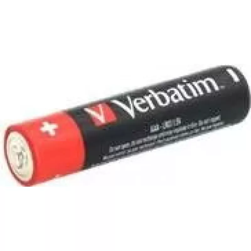 Verbatim AAA Alkaline-Batterien, 1,5V, 10 Stück Verbatim schwarz / V49874