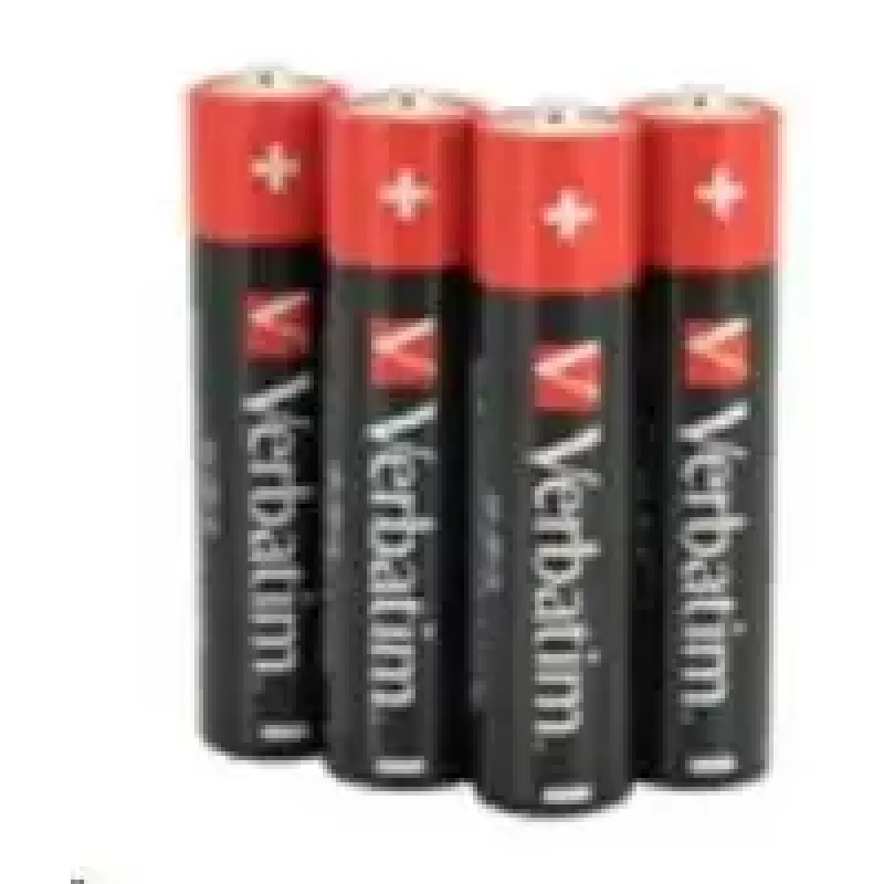 Verbatim AAA Alkaline-Batterien, 1,5V, 10 Stück Verbatim schwarz / V49874