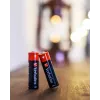 Verbatim AA Alkaline-Batterien, Einwegbatterie, AA, Alkaline, 1,5 V, 10 Stück, Schwarz, Rot