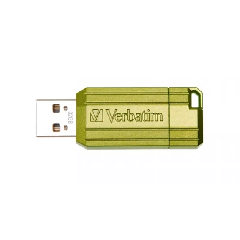 Verbatim Store 'n' Go PinStripe USB-2.0-Stick 32 GB, Eukalyptusgrün