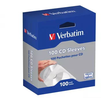 Verbatim CD-Hüllen (Papier) 100er-Pack