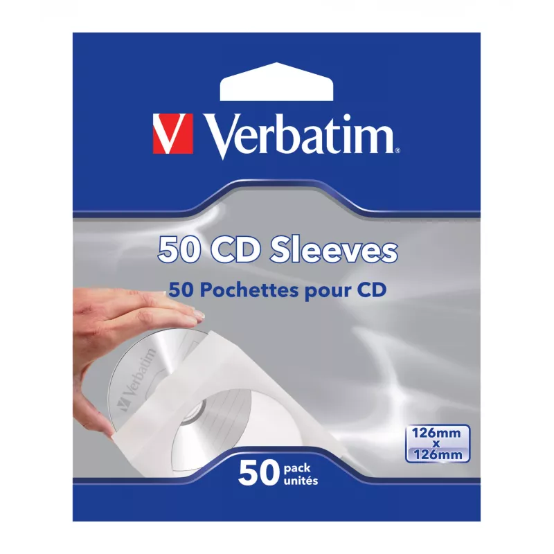 Verbatim CD-Hüllen 50er-Pack