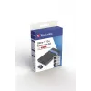 Verbatim Store'N'Go Gehäuse-Kit HDD/SSD-Gehäuse Schwarz, Blau 2,5 Zoll