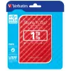 Verbatim Store 'n' Go USB 3.0 Festplatte 1 TB Rot