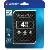 Verbatim Store 'n' Go USB 3.0 Festplatte 4 TB Schwarz, 4 TB, 3.2 Gen 1 (3.1 Gen 1), 5400 RPM, Schwarz