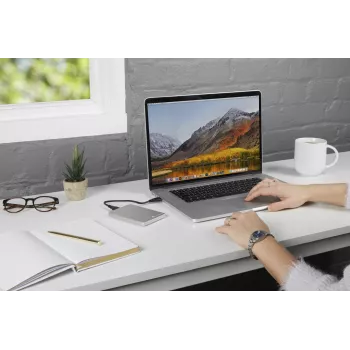 Verbatim Store 'n' Go ALU schlank tragbare Festplatte 1 TB Silber
