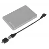 Verbatim Store 'n' Go ALU schlank tragbare Festplatte 1 TB Silber
