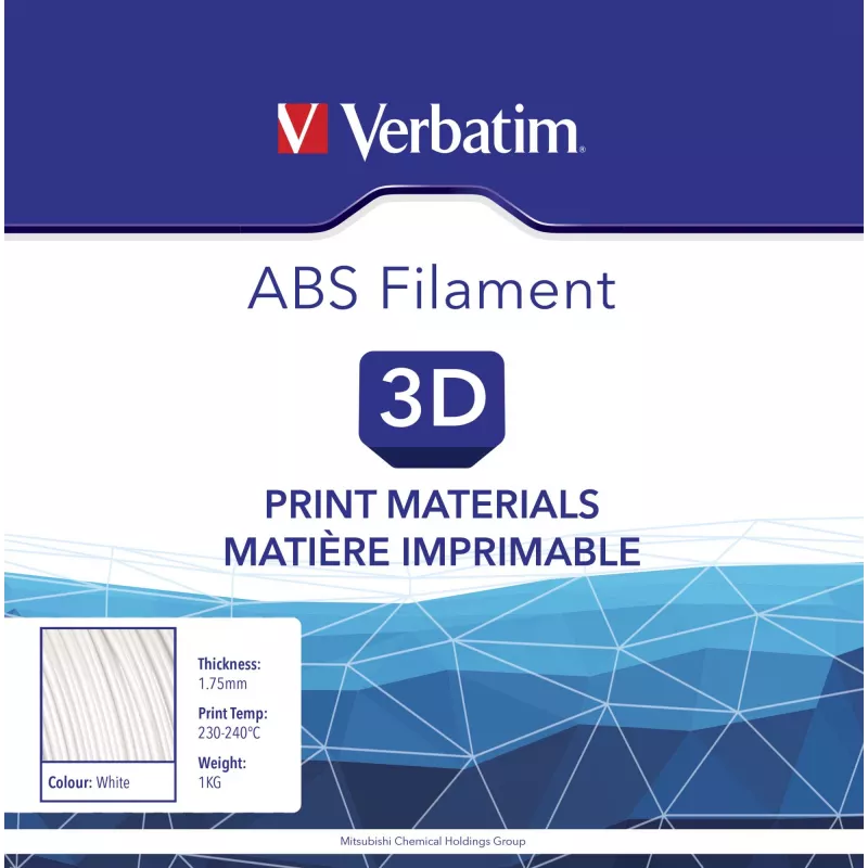 Verbatim ABS Filament, 1 St., 1 kg