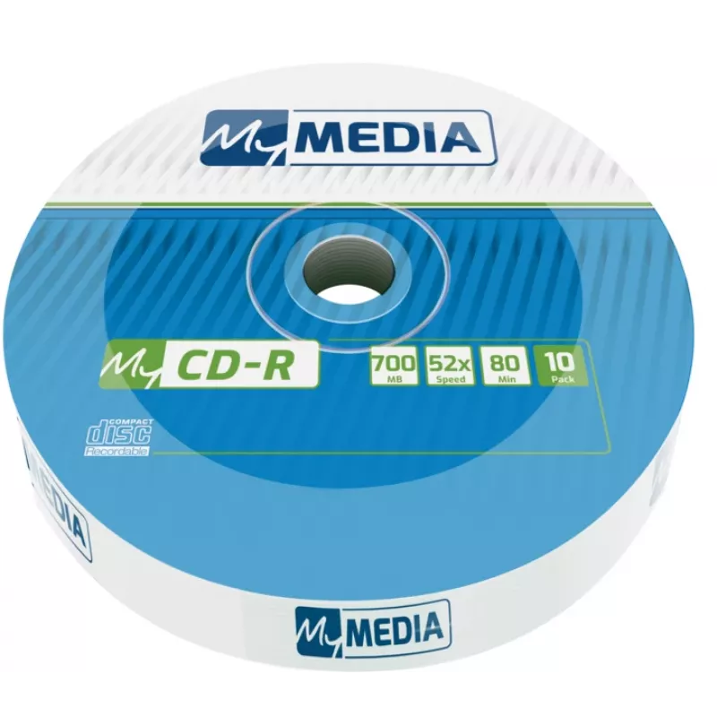 MyMedia My CD-R 700 MB 52x 10 Stück