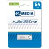 MyMedia MyAlu USB 3.2 Gen 1 USB-Stick 64 GB USB Type-A 3.2 Gen 1 (3.1 Gen 1) Silber