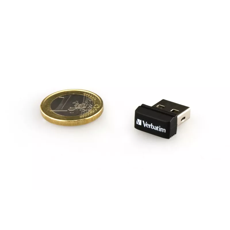Verbatim Store 'n' Stay NANO – USB-Laufwerk 16 GB – Schwarz