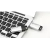 Verbatim Secure Pro - USB 3.0-Laufwerk 16 GB - Silber, 16 GB, USB Typ-A, 3.2 Gen 1 (3.1 Gen 1), kappenlos, Silber